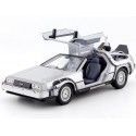 CARSDEMETAL.ES 1989 Dellorean DMC 12 "Retour à The Future II + Roues Version du vol" 1:24 Welly 22441FV