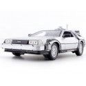 CARSDEMETAL.ES 1989 Dellorean DMC 12 "Retour à The Future II + Roues Version du vol" 1:24 Welly 22441FV