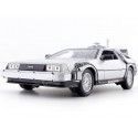 Cochesdemetal.es 1989 DeLorean DMC 12 "Regreso al Futuro II + Ruedas Versión Vuelo" 1:24 Welly 22441FV