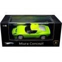 Cochesdemetal.es 2006 Lamborghini Miura Concept Car Verde 1:43 Hot Wheels Elite P4881