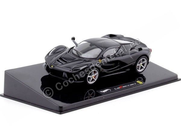 Cochesdemetal.es 2013 Ferrari F70 Laferrari Negro 1:43 Hot Wheels Elite BCT84