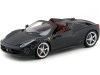 2011 Ferrari 458 Italia Spider Negro Mate 1:18 Hot Wheels Elite X5485 Cochesdemetal 1 - Coches de Metal 