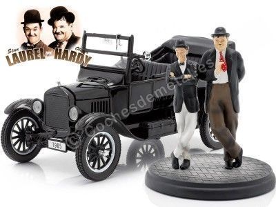 CARSDEMETAL.ES 1925 Ford Model T Touring (ouvert) "El Gordo y El Flaco" 1:24 Sun Star 1905