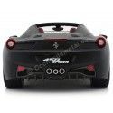 2011 Ferrari 458 Italia Spider Negro Mate 1:18 Hot Wheels Elite X5485 Cochesdemetal 4 - Coches de Metal 