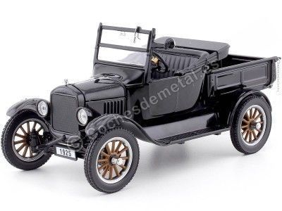 1925 Ford Model T Roadster Pick Up (Open) Negro 1:24 Sun Star 1862 Cochesdemetal.es