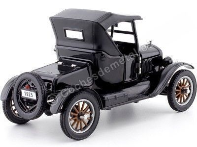 1925 Ford Model T Runabout (Closed) Black 1:24 Sun Star 1886 Cochesdemetal.es 2