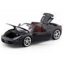 2011 Ferrari 458 Italia Spider Negro Mate 1:18 Hot Wheels Elite X5485 Cochesdemetal 9 - Coches de Metal 