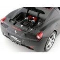 2011 Ferrari 458 Italia Spider Negro Mate 1:18 Hot Wheels Elite X5485 Cochesdemetal 14 - Coches de Metal 