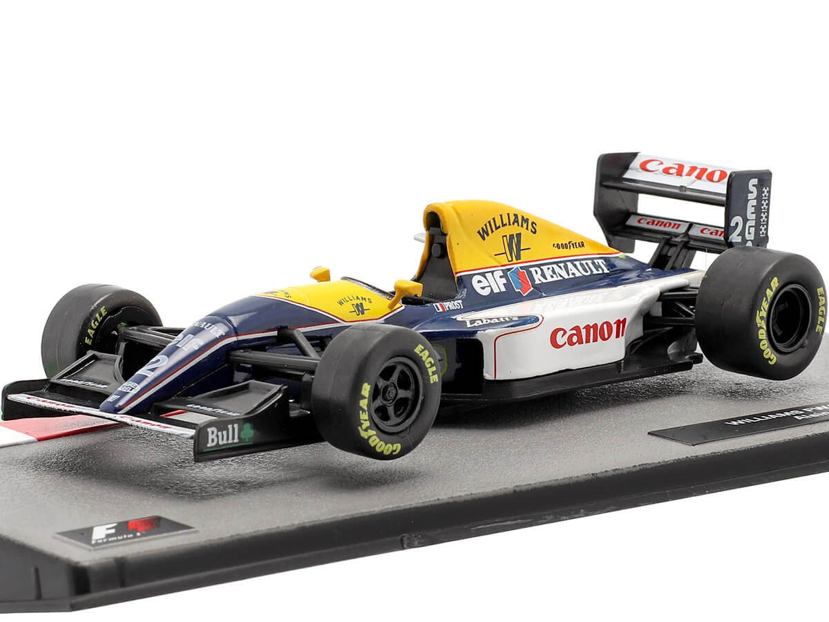 1993 Williams FW15C Nº2 Alain Prost World Champion 1:43 Editorial S...