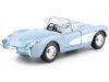 Cochesdemetal.es 1957 Chevrolet Corvette Azul Metalizado 1:24 Lucky Diecast 24201