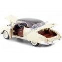 Cochesdemetal.es 1950 Chevrolet Bel Air Hard Top Beige/Negro 1:24 Motor Max 73268