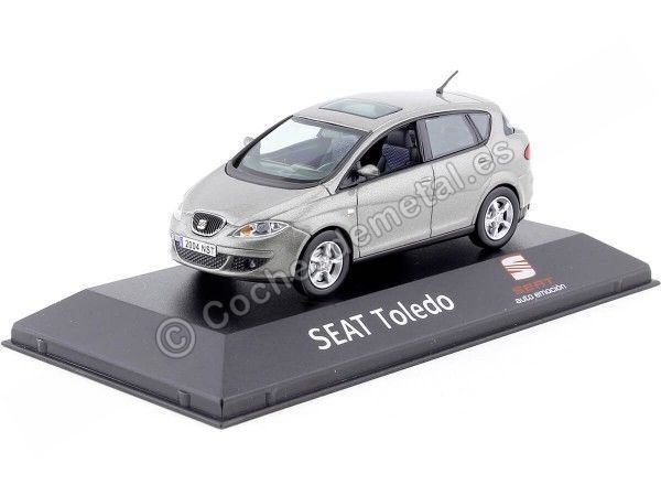 CARSDEMETAL.ES 2009 SIÈGE TOLEDO Stylance TDI Shadow Gray 1:43 Seat Autoemocion 11