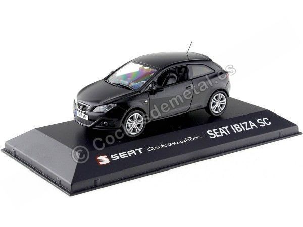 Cochesdemetal.es 2013 siège ibiza sc 3 porte noir 1:43 siège autoemocion 02