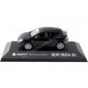 Cochesdemetal.es 2013 Seat Ibiza SC 3 Door Black 1:43 Seat Autoemocion 02