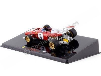 1971 Ferrari F312 B2 Nº5 Mario Andretti Ganador GP F1 Alemania 1:43 Hot Wheels Elite T6938 Cochesdemetal.es 2