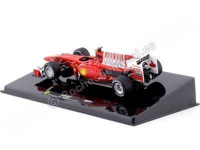 2010 Ferrari F10 Nº8 Fernando Alonso Bahrain GP Edition 1:43 Hot Wheels Elite T6266 Cochesdemetal.es 2