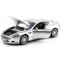 2005 Aston Martin DB9 Coupe Gris Metalizado 1:18 Motor Max 73174 Cochesdemetal 9 - Coches de Metal 