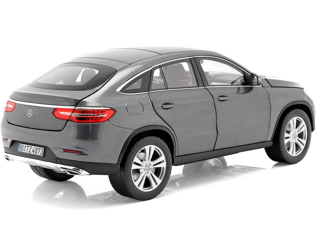 2015 Mercedes-Benz GLE Coupé Grey Metallic 1:18 Norev HQ 183790