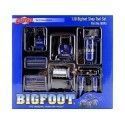 Carsdemetal.es Ensemble d'accessoires pour garage "Bigfoot" Blue 1:18 ACME GMP 18943