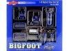 Carsdemetal.es Ensemble d'accessoires pour garage "Bigfoot" Blue 1:18 ACME GMP 18943
