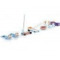 Carsdemetal.es Ensemble d'accessoires pour garage "Golfe" bleu / orange 1:18 ACME GMP 18942