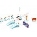 Carsdemetal.es Ensemble d'accessoires pour garage "Golfe" bleu / orange 1:18 ACME GMP 18942