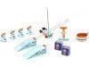 Carsdemetal.es Ensemble d'accessoires pour garage "Golfe" bleu / orange 1:18 ACME GMP 18942