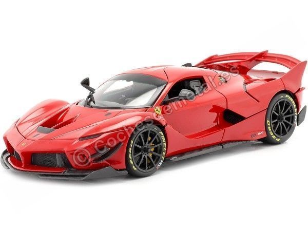 Cochesdemetal.es 2018 Ferrari FXX-K Evo Hybrid 6.3 V12 Rosso Corsa 1:18 Bburago 16012