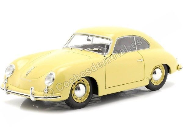 Cochesdemetal.es 1953 Porsche 356 Pre-A Coupé Amarillo Cóndor 1:18 solide S1802805