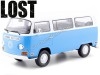Cochesdememetal.es 1971 Volkswagen Bus T2B "Série télévisée perdue" Azul 1:24 Greenlight 84033