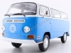 Cochesdememetal.es 1971 Volkswagen Bus T2B "Série télévisée perdue" Azul 1:24 Greenlight 84033