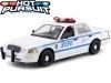 Cochesdemetal.es 2011 Ford Crown Victoria Police NYPD "Hot Pursuit" 1:24 Greenlight 85513