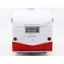 CARSDEMETAL.ES 1961 Caravan Shasta 15 Airflyte Blanca / Red 1:24 Greenlight 18225