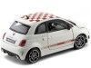 Cochesdemetal.es 2008 Fiat 500 Abarth Blanco "Metal Kit" 1:24 Bburago 18-25084