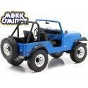 Cochesdemetal.es 1972 Jeep CJ-5 "Mork & Mindy" Azul 1:18 Greenlight 19079