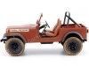 Carsdemetal.es 1983 Jeep CJ-7 "A-Team Team-A" Dirty Red 1:18 Greenlight 19091