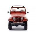 Carsdemetal.es 1983 Jeep CJ-7 "A-Team Team-A" Dirty Red 1:18 Greenlight 19091