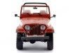 Carsdemetal.es 1983 Jeep CJ-7 "A-Team Team-A" Dirty Red 1:18 Greenlight 19091