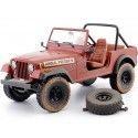 Carsdemetal.es 1983 Jeep CJ-7 "A-Team Team-A" Dirty Red 1:18 Greenlight 19091
