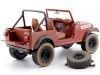Carsdemetal.es 1983 Jeep CJ-7 "A-Team Team-A" Dirty Red 1:18 Greenlight 19091