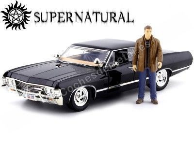 Cochesdemetal.es 1967 Chevrolet Imapala SS + Figura Dean Winchester "Supernatural" 1:24 Jada Toys 32250 253255037