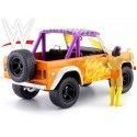 Cochesdemetal.es 1973 Ford Bronco + Figura Randy Savage "Macho Man" 1:24 Jada Toys 32046