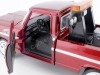 Cochesdemetal.es 1969 Ford F100 Pickup "Servicio de Grua" Granate 1:24 Motor Max 75345