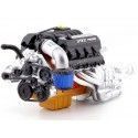 CARSDEMETAL.ES MOTEUR 2012 ET TRANSMISSION "Plymouth Cuda 392 Hemi Sema Custom" 1:18 Highway-61 18020