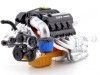 CARSDEMETAL.ES MOTEUR 2012 ET TRANSMISSION "Plymouth Cuda 392 Hemi Sema Custom" 1:18 Highway-61 18020