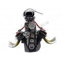 CARSDEMETAL.ES 1934 MOTEUR ET TRANSMISSION NITRO COUPE DODGE 426 Blown Drag 1:18 ACME / GMP 18840