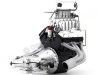 Carsdemetal.es 1955 motor e transmissão "Chevrolet Drag Gasser" 1:18 Acme/GMP A1800909E