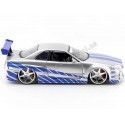 Cochesdemetal.es 2002 Nissan Skyline GT-R BNR34 "Fast & Furious" 1:24 Jada Toys 97158 253203044