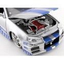 Cochesdemetal.es 2002 Nissan Skyline GT-R BNR34 "Fast & Furious" 1:24 Jada Toys 97158 253203044