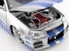 Cochesdemetal.es 2002 Nissan Skyline GT-R BNR34 "Fast & Furious" 1:24 Jada Toys 97158 253203044